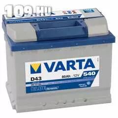 VARTA Blue dynamic 12V 60Ah szgk akkumulátor bal+