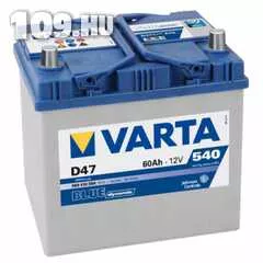 VARTA Blue dynamic Asia 12V 60Ah szgk akkumulátor jobb+