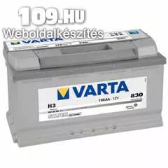 VARTA Silver dynamic 12V 100Ah szgk akkumulátor