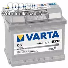 VARTA Silver dynamic 12V 52Ah szgk akkumulátor
