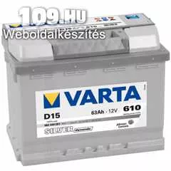 VARTA Silver dynamic 12V 63Ah Jobb+ szgk akkumulátor